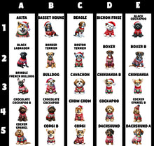 Sandra Menzies Only - Christmas Jumper Dog Baubles - Olifantjie - Wooden - MDF - Lasercut - Blank - Craft - Kit - Mixed Media - UK