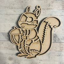 OL6089 - Wall Plaques upto 60cm (optional backing + hanging) - Patchwork Character Collection - select one - Olifantjie - Wooden - MDF - Lasercut - Blank - Craft - Kit - Mixed Media - UK