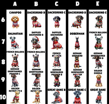 Sandra Menzies Only - Christmas Jumper Dog Baubles - Olifantjie - Wooden - MDF - Lasercut - Blank - Craft - Kit - Mixed Media - UK