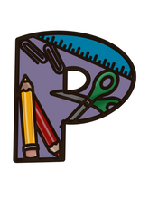 OL4840 - MDF Teacher Print Initial Hanging Bauble A-Z in drop down - Olifantjie - Wooden - MDF - Lasercut - Blank - Craft - Kit - Mixed Media - UK