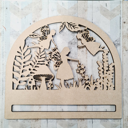 MC005 - MDF Macrame Hanging - Fairy Themed - Olifantjie - Wooden - MDF - Lasercut - Blank - Craft - Kit - Mixed Media - UK
