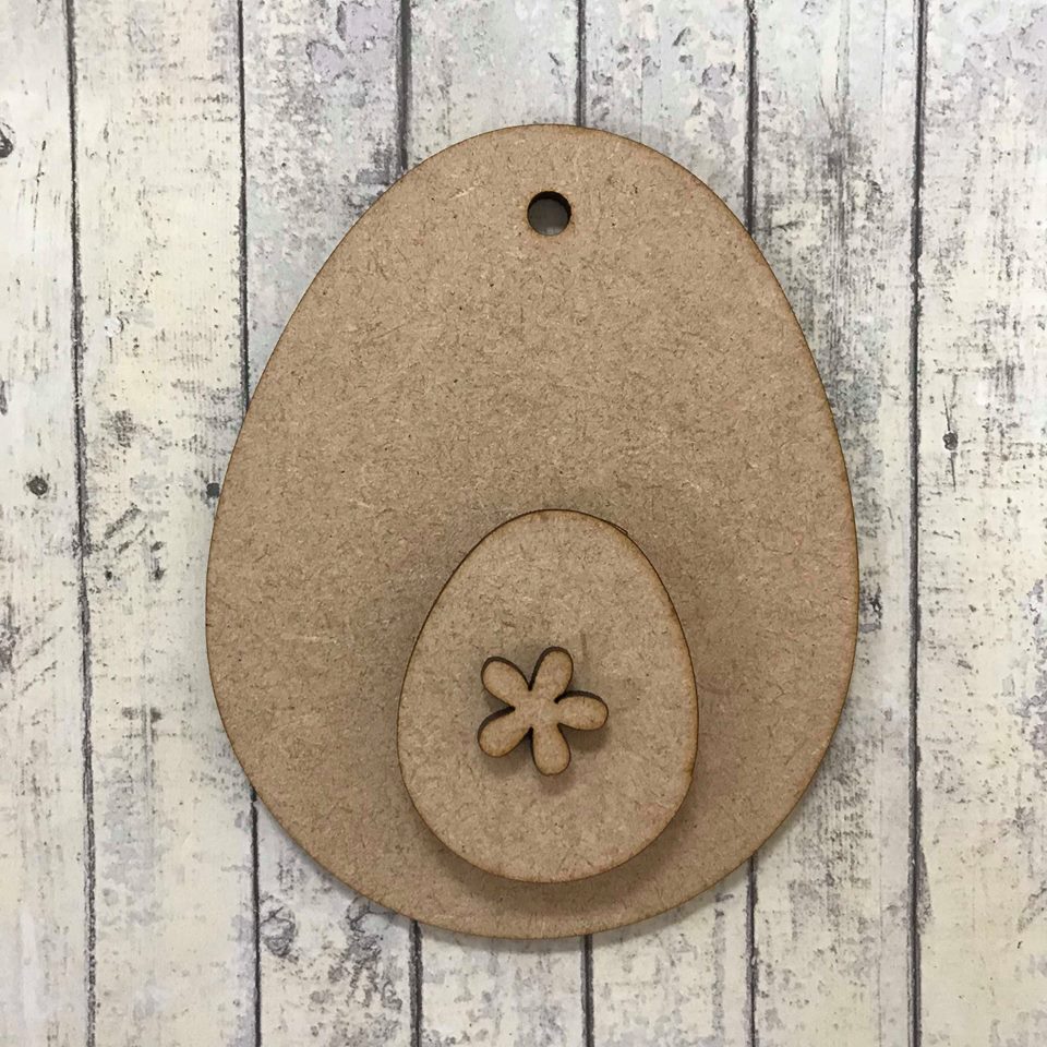 Sale OL270 - MDF Easter Egg - Magic Money Holder - Olifantjie - Wooden - MDF - Lasercut - Blank - Craft - Kit - Mixed Media - UK