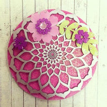 HC010 - MDF Mystical Mandalas - Set of 3 Kits - Olifantjie - Wooden - MDF - Lasercut - Blank - Craft - Kit - Mixed Media - UK