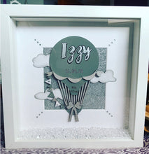 Sale OL102 - MDF Hot Air Balloons - Set of 2 Kits - Olifantjie - Wooden - MDF - Lasercut - Blank - Craft - Kit - Mixed Media - UK
