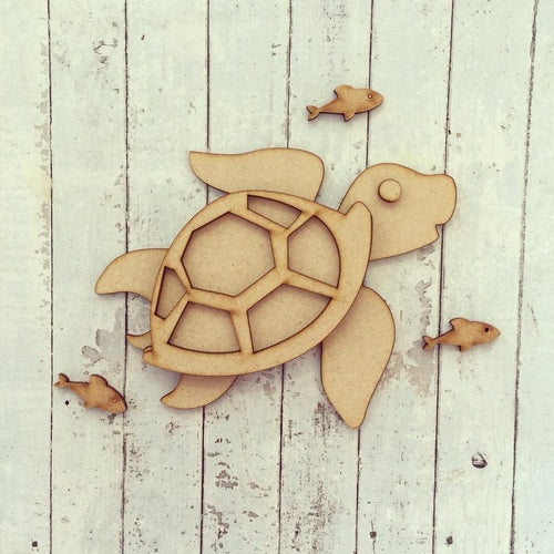 Sale OL059 - MDF Cute Turtle - Olifantjie - Wooden - MDF - Lasercut - Blank - Craft - Kit - Mixed Media - UK