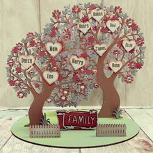 Sale Ol347 - Freestanding Family Tree - Olifantjie - Wooden - MDF - Lasercut - Blank - Craft - Kit - Mixed Media - UK