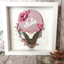 Sale OL102 - MDF Hot Air Balloons - Set of 2 Kits - Olifantjie - Wooden - MDF - Lasercut - Blank - Craft - Kit - Mixed Media - UK