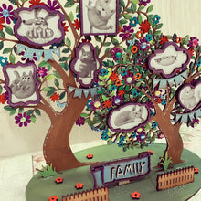 Sale Ol347 - Freestanding Family Tree - Olifantjie - Wooden - MDF - Lasercut - Blank - Craft - Kit - Mixed Media - UK