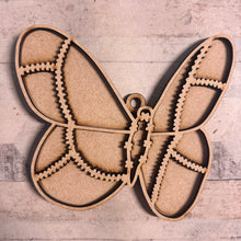 OL6089 - Wall Plaques upto 60cm (optional backing + hanging) - Patchwork Character Collection - select one - Olifantjie - Wooden - MDF - Lasercut - Blank - Craft - Kit - Mixed Media - UK