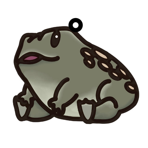 OL4590 - MDF Doodle Cute Animal Hanging Sealife  - Frog Toad 5 - Olifantjie - Wooden - MDF - Lasercut - Blank - Craft - Kit - Mixed Media - UK