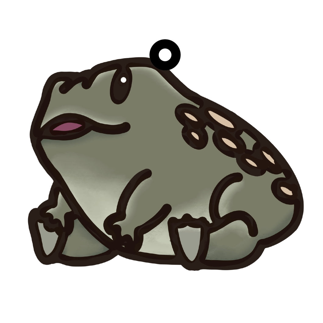 OL4590 - MDF Doodle Cute Animal Hanging Sealife  - Frog Toad 5 - Olifantjie - Wooden - MDF - Lasercut - Blank - Craft - Kit - Mixed Media - UK