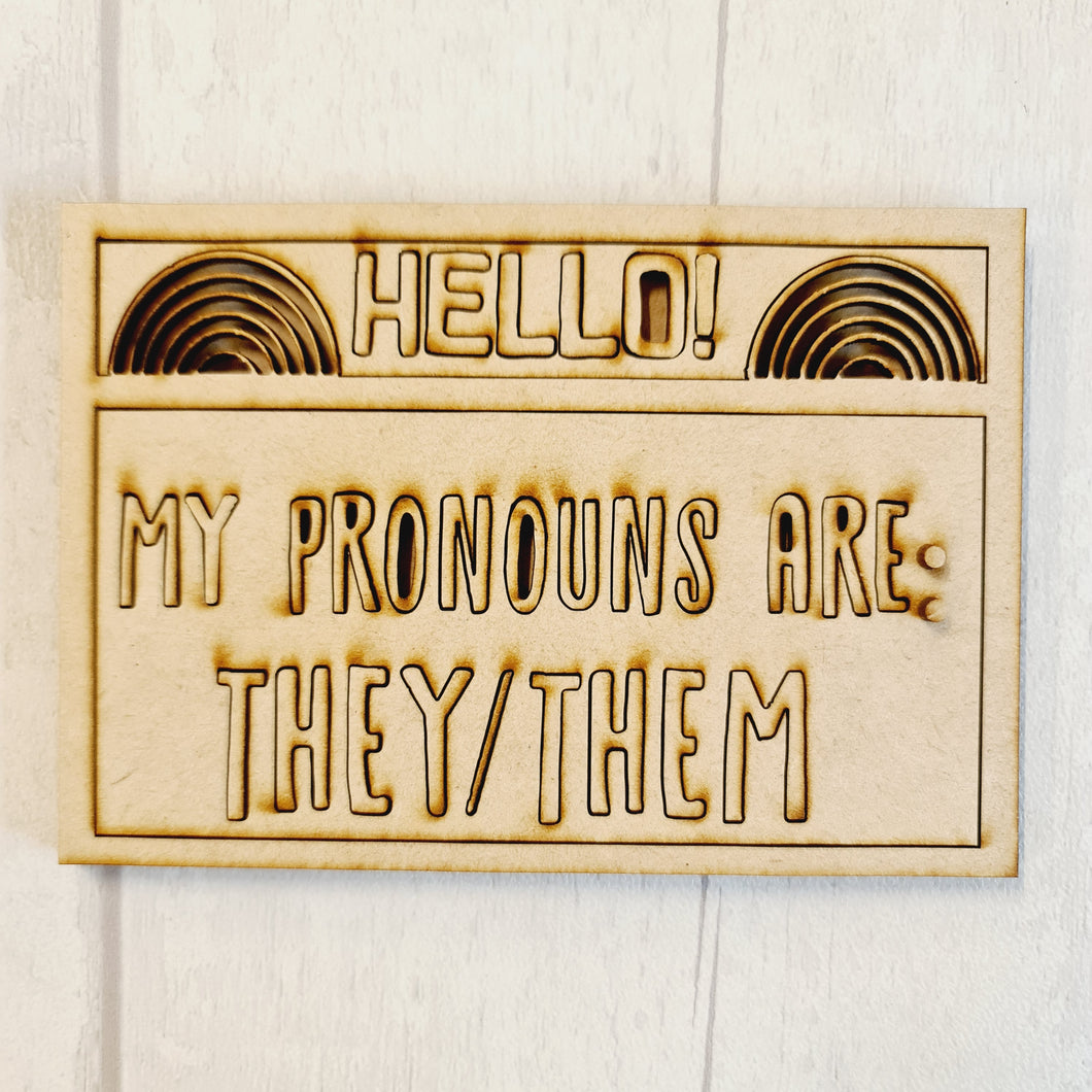 SALE - MDF Hello Flag BB69 - Olifantjie - Wooden - MDF - Lasercut - Blank - Craft - Kit - Mixed Media - UK