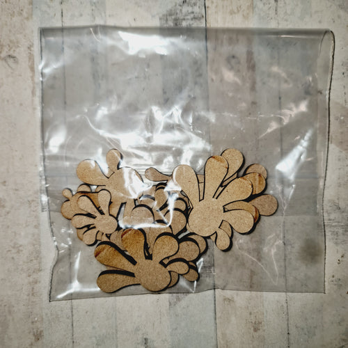 SALE - MDF Bag of Bits AA81 - Olifantjie - Wooden - MDF - Lasercut - Blank - Craft - Kit - Mixed Media - UK