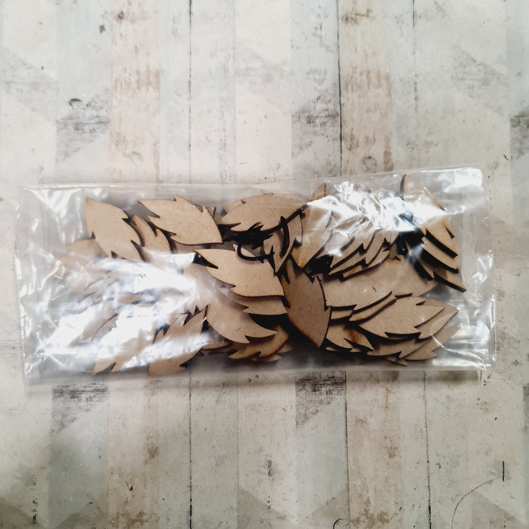 SALE - MDF Bag of Wings/Feathers CC88 - Olifantjie - Wooden - MDF - Lasercut - Blank - Craft - Kit - Mixed Media - UK