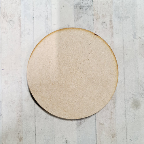 SALE - MDF Circle 19.5cm BB1 - Olifantjie - Wooden - MDF - Lasercut - Blank - Craft - Kit - Mixed Media - UK