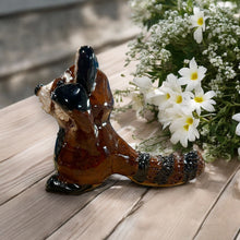 Handmade Oscar mini clay Red Panda - Olifantjie - Wooden - MDF - Lasercut - Blank - Craft - Kit - Mixed Media - UK