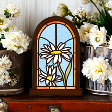 OL4283 - MDF Daisy Window Doodle Kit - Olifantjie - Wooden - MDF - Lasercut - Blank - Craft - Kit - Mixed Media - UK