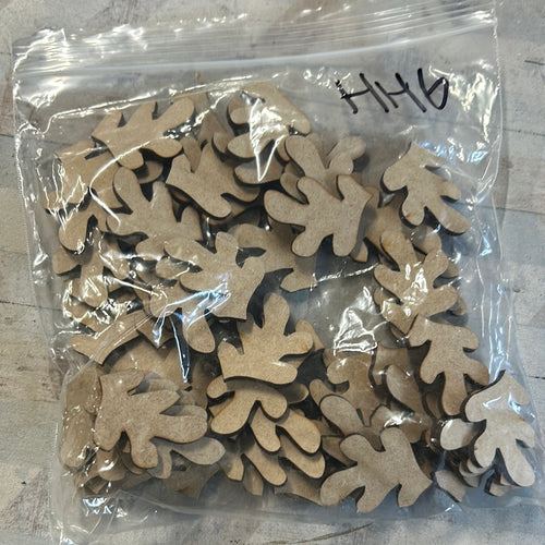 Sale CC141 bag leaves - Olifantjie - Wooden - MDF - Lasercut - Blank - Craft - Kit - Mixed Media - UK