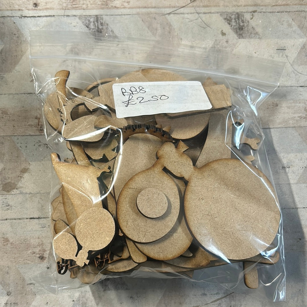 Sale AA12 bath perfume  bits - Olifantjie - Wooden - MDF - Lasercut - Blank - Craft - Kit - Mixed Media - UK