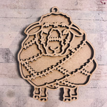 OL6089 - Wall Plaques upto 60cm (optional backing + hanging) - Patchwork Character Collection - select one - Olifantjie - Wooden - MDF - Lasercut - Blank - Craft - Kit - Mixed Media - UK