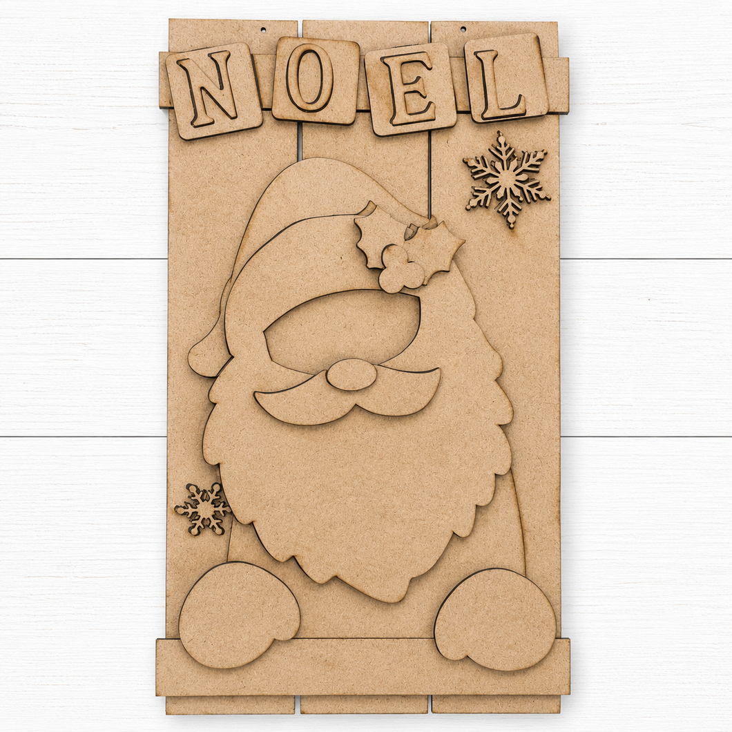 NO924 - MDF Noel Santa MDF Craft Kit
