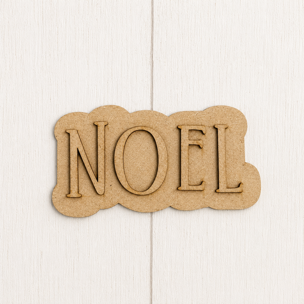 NO898 - MDF Magnet Size Noel