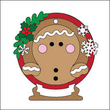 OL6106 MDF Breakout Character Hanging or Freestanding Snowglobes - Choice of 19 Characters - Optional Backing - Olifantjie - Wooden - MDF - Lasercut - Blank - Craft - Kit - Mixed Media - UK