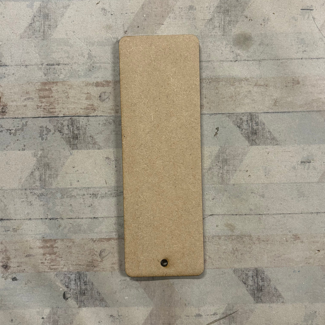 OL4846 - MDF Bookmark - Olifantjie - Wooden - MDF - Lasercut - Blank - Craft - Kit - Mixed Media - UK