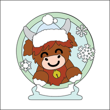OL6106 MDF Breakout Character Hanging or Freestanding Snowglobes - Choice of 19 Characters - Optional Backing - Olifantjie - Wooden - MDF - Lasercut - Blank - Craft - Kit - Mixed Media - UK