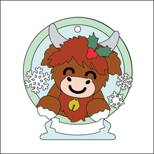 OL6106 MDF Breakout Character Hanging or Freestanding Snowglobes - Choice of 19 Characters - Optional Backing - Olifantjie - Wooden - MDF - Lasercut - Blank - Craft - Kit - Mixed Media - UK