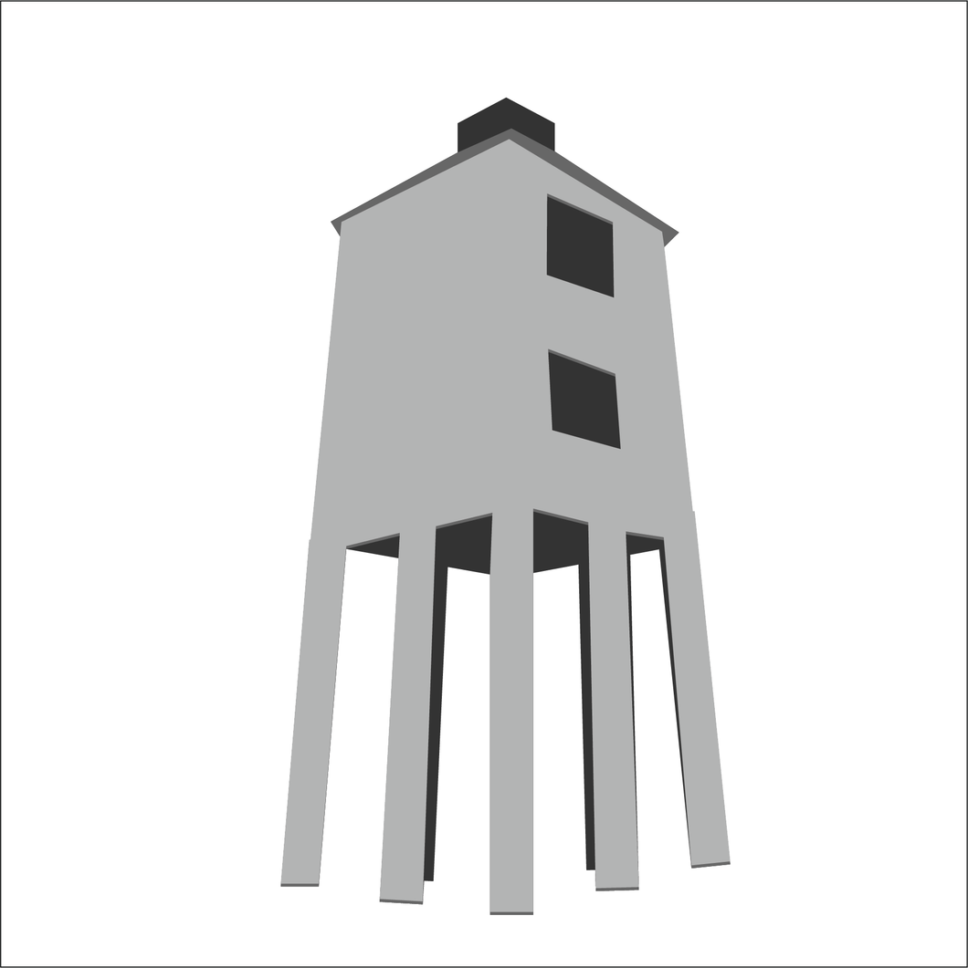 OL6140 - MDF Mini Lighthouse - Olifantjie - Wooden - MDF - Lasercut - Blank - Craft - Kit - Mixed Media - UK