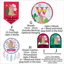 OL6101 - MDF Western Cowboy Layered Collection - choose one product - Olifantjie - Wooden - MDF - Lasercut - Blank - Craft - Kit - Mixed Media - UK