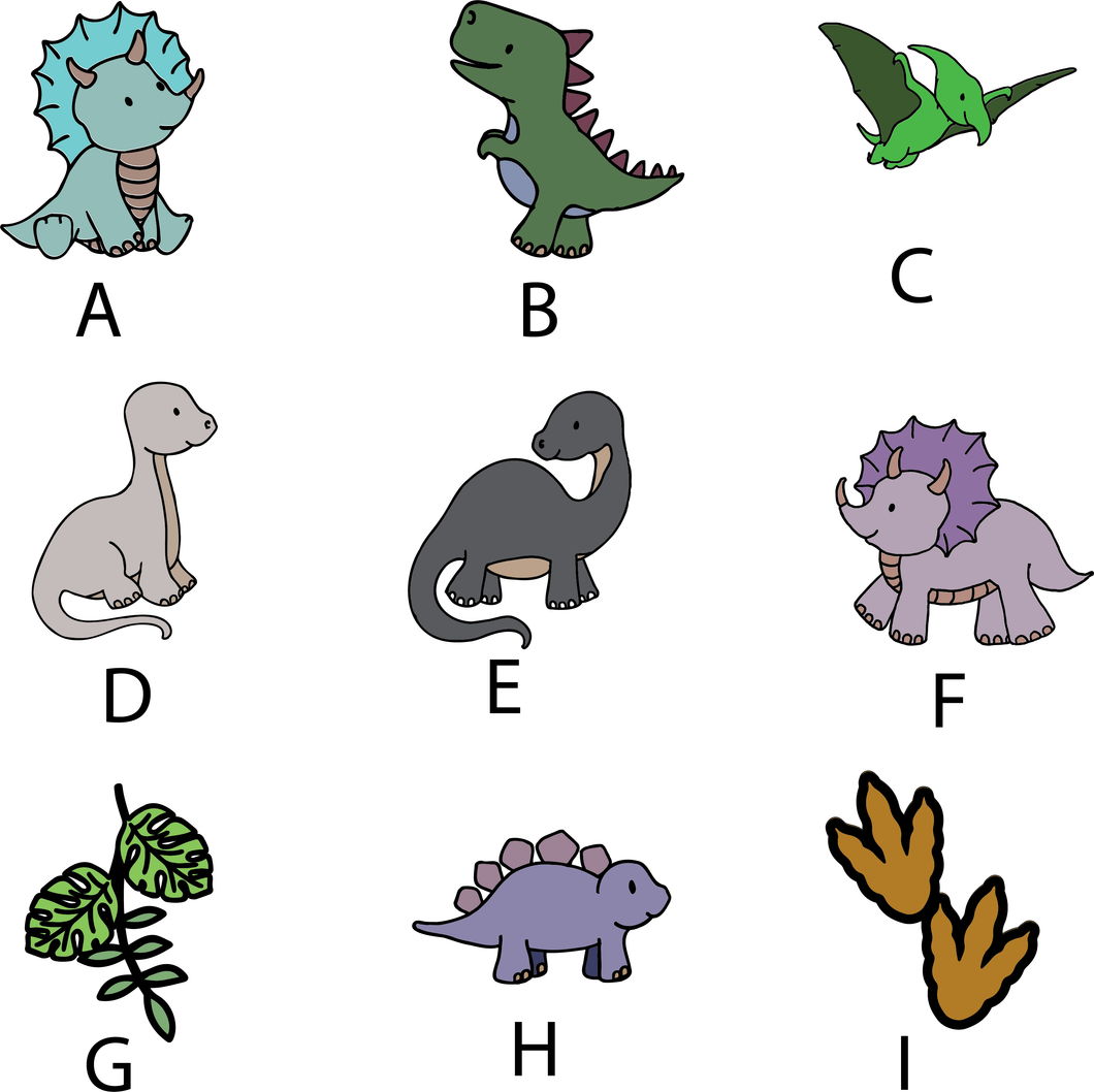 OL5581 - Wall Plaques upto 60cm (optional backing + hanging) - Dinosaurs - select one - Olifantjie - Wooden - MDF - Lasercut - Blank - Craft - Kit - Mixed Media - UK