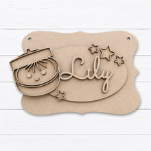 OL6142 - MDF Dumpling Doodle Collection - choose one product and character type - Olifantjie - Wooden - MDF - Lasercut - Blank - Craft - Kit - Mixed Media - UK