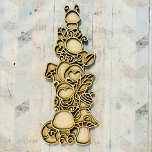 OL3021 - MDF Doodles Stacked Insects and Bugs Verticle - Olifantjie - Wooden - MDF - Lasercut - Blank - Craft - Kit - Mixed Media - UK