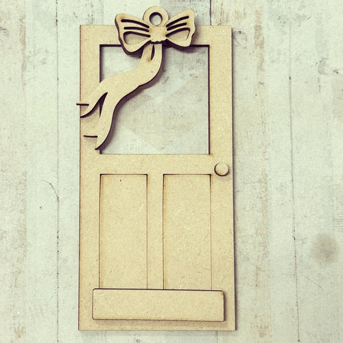 OL3397 - MDF Door Style 2 - option 5 - Olifantjie - Wooden - MDF - Lasercut - Blank - Craft - Kit - Mixed Media - UK