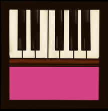 OL3328  - MDF Ladder Insert Tile - Doodle Piano - Olifantjie - Wooden - MDF - Lasercut - Blank - Craft - Kit - Mixed Media - UK