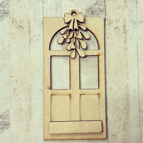 OL4002 - MDF Door Style 5 - option 3 - Olifantjie - Wooden - MDF - Lasercut - Blank - Craft - Kit - Mixed Media - UK