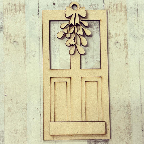 OL4001 - MDF Door Style 5 - option 3 - Olifantjie - Wooden - MDF - Lasercut - Blank - Craft - Kit - Mixed Media - UK