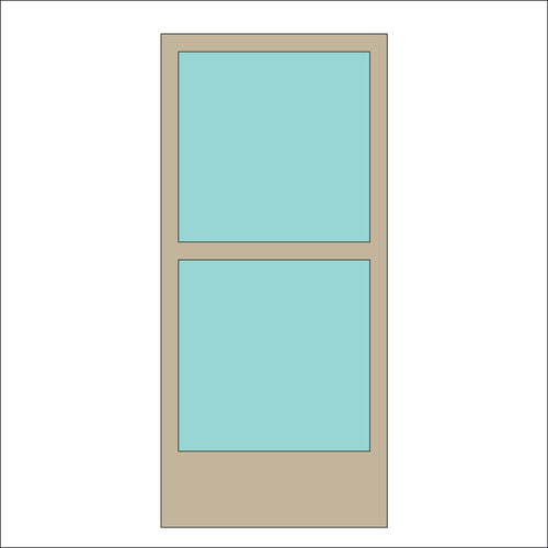 OL3263 - MDF Instant photo style Frame - Portrait Double Photo - Mix and Match Inserts- Optional Hanging - Olifantjie - Wooden - MDF - Lasercut - Blank - Craft - Kit - Mixed Media - UK