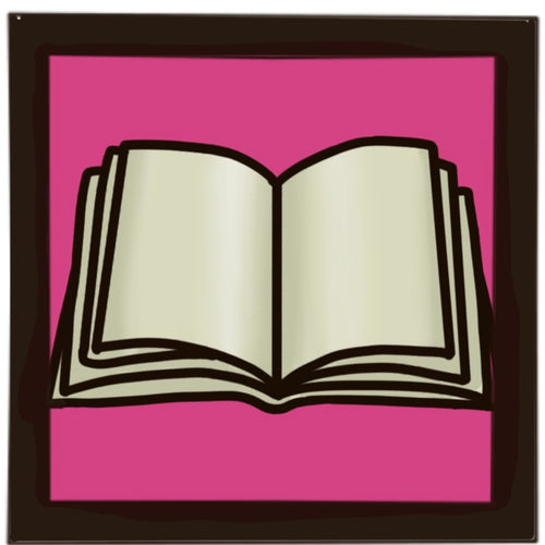OL3302 - MDF Ladder Insert Tile - Doodle Teacher Books 2 - Olifantjie - Wooden - MDF - Lasercut - Blank - Craft - Kit - Mixed Media - UK