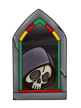 OL3235 - MDF - Reaper - Creepy Halloween Window Doodle Kit - Olifantjie - Wooden - MDF - Lasercut - Blank - Craft - Kit - Mixed Media - UK