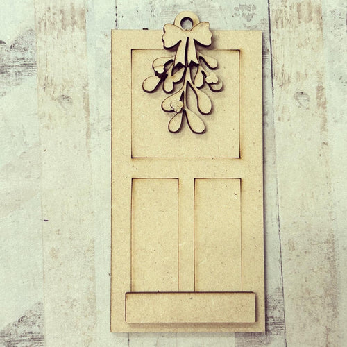 OL4000 - MDF Door Style 4 - option 3 - Olifantjie - Wooden - MDF - Lasercut - Blank - Craft - Kit - Mixed Media - UK