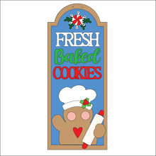 NO796 - MDF Fresh Gingerbread Hanging Plaque - Olifantjie - Wooden - MDF - Lasercut - Blank - Craft - Kit - Mixed Media - UK