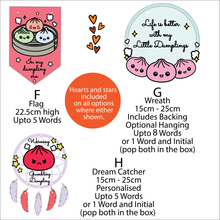 OL6142 - MDF Dumpling Doodle Collection - choose one product and character type - Olifantjie - Wooden - MDF - Lasercut - Blank - Craft - Kit - Mixed Media - UK