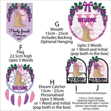 OL6102 - MDF Western Cowboy Wisteria Layered Collection - choose one product - Olifantjie - Wooden - MDF - Lasercut - Blank - Craft - Kit - Mixed Media - UK