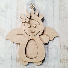 OL1146 - MDF Fancy Dress Gingerbread - Dragon - Olifantjie - Wooden - MDF - Lasercut - Blank - Craft - Kit - Mixed Media - UK