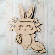 OL1304 - MDF Axolotl - eyelashes easter ears hat - Olifantjie - Wooden - MDF - Lasercut - Blank - Craft - Kit - Mixed Media - UK