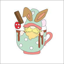 OL2150 - MDF Easter Bunny Gonk - Decoration - optional hole - Olifantjie - Wooden - MDF - Lasercut - Blank - Craft - Kit - Mixed Media - UK