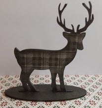 CH154 - MDF Freestanding Reindeer - Olifantjie - Wooden - MDF - Lasercut - Blank - Craft - Kit - Mixed Media - UK